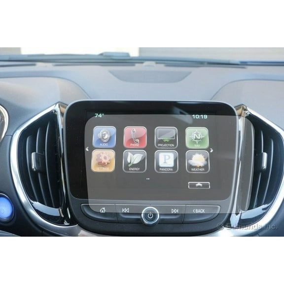 PcProfessional Screen Protector (Set of 2) for 2018 Chevrolet Equinox 8" Chevrolet Mylink Touch Screen Display Navigation System High Clarity Anti Scratch Filters UV