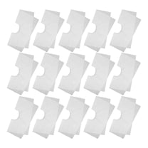 HONITANO 100 Sheets Massage Face Rest Cover for Professionals Breathable and Sanitary White Microfiber Round Hole