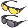 thumbnail image 3 of Gafas de conducción de automóviles Vis Gafas de sol Gafas de conductor Unisex Hd Gafas de sol Gafas Uv, 3 of 3
