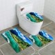 thumbnail image 1 of Juego de alfombras de baño ABPHQTO Kualoa Oahu Hawaii 3 piezas 18x30 18x14 18x14,7 pulgadas, 1 of 2