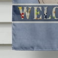 thumbnail image 4 of Caroline's Treasures BB1402CHF Cocker Spaniel Welcome Flag Canvas House Size , Large, multicolor, 4 of 4