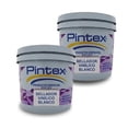 thumbnail image 1 of PINTEX Sellador Blanco Vinílico 2 Pack | Base Agua para Interiores y Exteriores | Reduce Porosidad y Mejora Adherencia | Fácil Aplicación | Juego de 2 Selladores Blanco 3.8 L c/u, 1 of 5