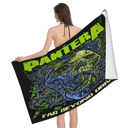 Pantera Far Beyond Driven Bath Towel Washcloths Beach Towel Quick Dry Towel Microfiber Absorbent Bath Towel 32x52 In