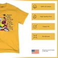 thumbnail image 4 of Tee Hunt Dean Russo Colorful Neon Dog T-Shirt How Your Soul is Men's Tee, Yellow, XX-Large, 4 of 5