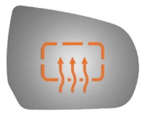 Burco Side View Mirror Replacement Glass - Clear Glass - 5533H