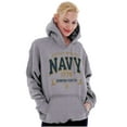 thumbnail image 4 of United States Navy Semper Fortis 1775 Unisex Plus Size Hoodie Brisco Brands 2X, 4 of 5