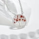 thumbnail image 1 of Zhuge Collar con colgante de árbol de la vida para hombres y mujeres, collar con árbol de la vida natural hueco con diamantes de agua (rojo), 1 of 4