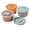 3Pack-Clay/Lunar Grey/Ether, variant on Silicone Snack Containers for Kids and Toddlers | 8 oz Baby Food Containers with Airtight Lids and A Snack Lid | Baby Food Jars | BPA Free | Freezer & Dishwasher Safe | 6 Pack