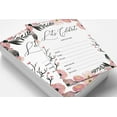 thumbnail image 3 of Inkdotpot Pack Of 30, You're Invited Invitations With Envelopes, Blush Floral Invites for Your Wedding, Bridal Shower, Baby Shower, Birthday Invites Fill-In Style 5 X 7 Inches, 3 of 7