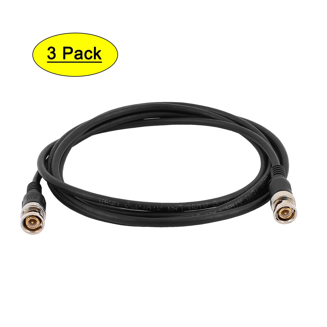 RG58 C/U BNC 50Ohm Plug to Plug 0.5M Patch Lead Coaxial Cable Audio & Video CCTV 
