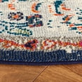 thumbnail image 4 of SAFAVIEH Madison Joandra Vintage Floral Area Rug, Beige/Black, 3' x 3' Round, 4 of 8