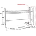 thumbnail image 3 of Dish Drainer Rack Stainless Steel Draining Board Rack Holder Storage Organizer For Dish Bowl Cup, 3 of 5