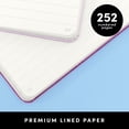 thumbnail image 4 of xianyou-Lined Journal Carnet, (Blush), 252 Pages, Moyen 5.6 Po x 8 Po - 100 GSM Papier Épais – Carnet de Journalisation Couverture Rigide pour Travail, École & Prise de Notes, 4 of 4