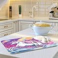 thumbnail image 6 of FREEAMG Rainbow Clouds Unicorn Dish Drying Mat for Kitchen Counter, Ultra Absorbent Reversible Microfiber Dishes Drying Rack Pad Heat-resistant Mats 18x24in, 6 of 7