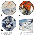 thumbnail image 3 of Designart "Glimpses of Whistler in Canada II" Sports Metal Wall Art Prints, 3 of 5