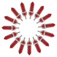 thumbnail image 1 of Uxcell 15 Pcs Colgante de Cristal Hexagonal, Colgante de Piedra Natural de Cuarzo, Perlas de Joyería para Collar, Cuarzo para Mujeres, Fabricación de Joyería DIY, Rojo, 1 of 6