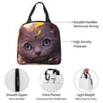 thumbnail image 4 of Sikiie Sunshine Cute Cat Sunflower Lunch Bag for Women & Men Adult Insulated Lunch Box, Food Lunch Containers Lunch Tote Bags for Work, Travel, Outdoor, 4 of 8