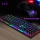 thumbnail image 2 of Teclado con cable para juegos T20 con retroiluminación de arco iris para Windows y Mac PC T-WOLF Teclado, 2 of 6