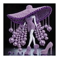 thumbnail image 4 of Linnome Art Diamond Painting Rhinestone Art Kit Graceful Female Figure Pattern Shiny Diamonds for Home Wall Decor G, 4 of 5