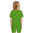 Corn 4 Boys Girls Pajamas, Kids Toddler Pajama Sets Short Sleeve Top ...