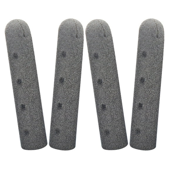 Silver Shoelace Tips Replacement Zinc Alloy Shoulder Strap Accessories Buckle 4 Pcs