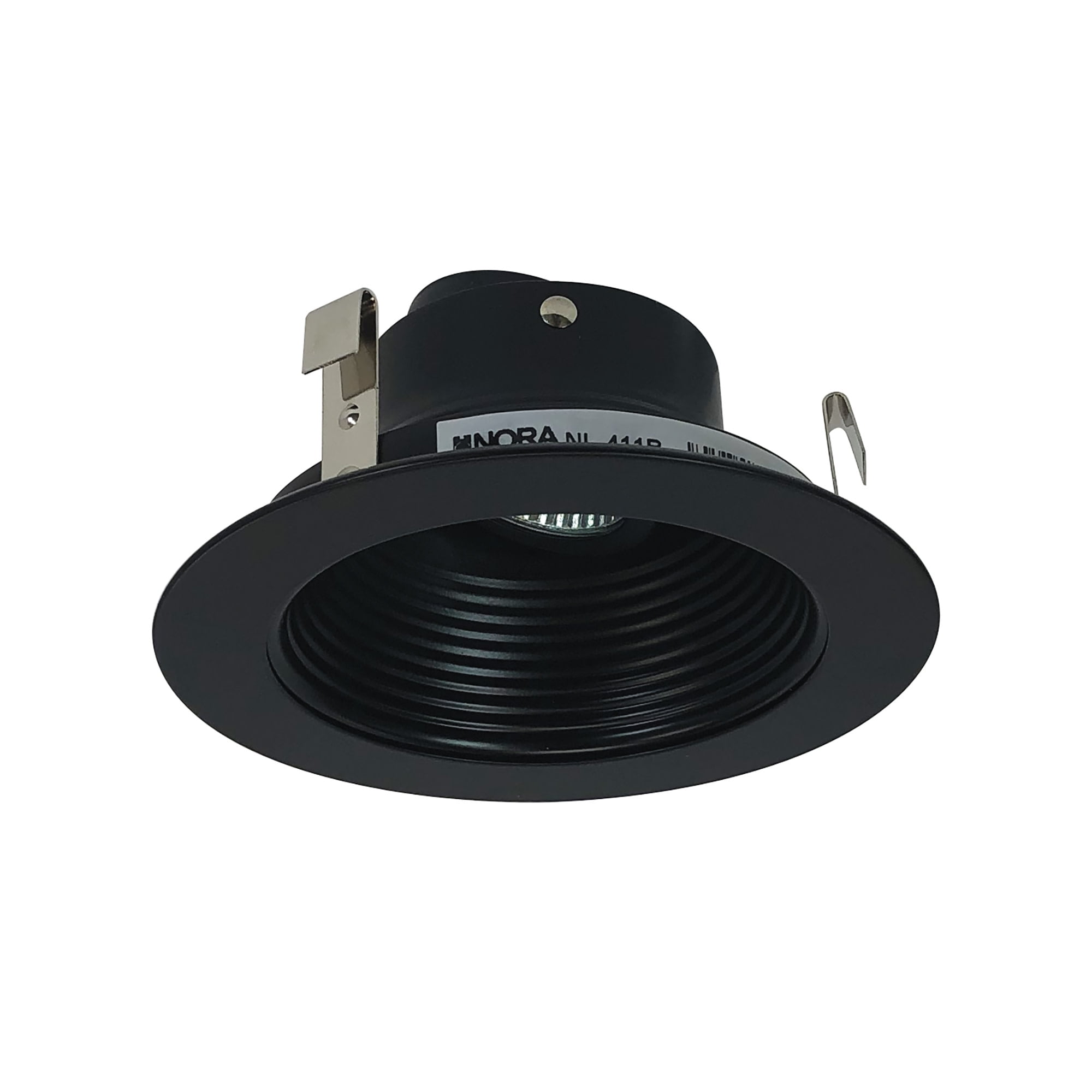 Nora Lighting Nl411 TwoToned 4" Baffle Recessed Trim Black