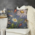 thumbnail image 2 of SHANXI  Throw Pillow Covers Pastoral Style Decorative Pillowcases Square Cushion Covers for Couch, Sofa，Room，Bed，Car 18x18in, 2 of 5