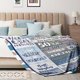 thumbnail image 4 of LHSHID 40 Birthday Decorations for Women Gifts for 40th Birthday Woman 40 Year Old Birthday Gifts Ideas for Women Men Friend Sister Husband Throw Blanket 50x60in, 4 of 6
