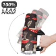 thumbnail image 6 of Mug with Handle and Straws 40 oz Stainless Steel Mushroom Travel Cup Birthday Present for Men Dad Son Husband Gifts for Him/Her Water Bottle, 6 of 7