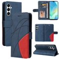 thumbnail image 2 of GANGXUN Flip Case for Samsung Galaxy A17 – Leather Wallet Cover with Card Slots, Kickstand & Color Stitching Protective Folio, 2 of 6