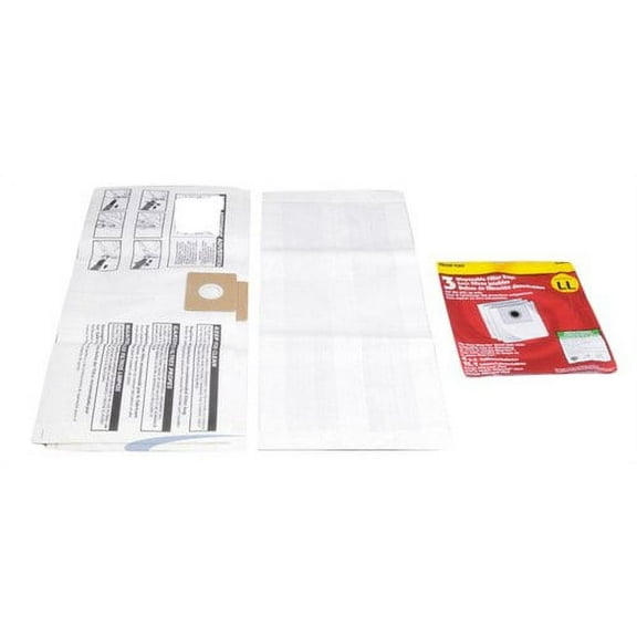 Compatible with Shop Vac uum Cleaner 4 Gallons Disposable Type LL Filter Bags 3 Pk Part - 90660-00
