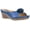 Navy, variant on GC SHOES Womens Sydney Wedge Sandals