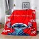 thumbnail image 3 of Manta de franela con patrón de puntadas de Disney, manta de forro polar, regalo para niños y adultos, sofá, ropa de cama, regalos para niños, 3 of 5