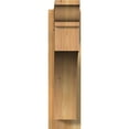 thumbnail image 2 of Ekena Millwork 6"W x 22"D x 22"H Westlake Rough Sawn Traditional Outlooker, Western Red Cedar, 2 of 4