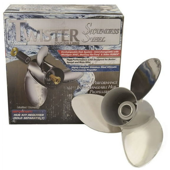 Michigan Wheel Twister Boat Propeller 223034 |  LH 15 1/4 x 19P
