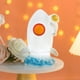 thumbnail image 2 of Creativo cohete luz de noche astronauti niños de niños luz de noche para de Navidad decoración de adornos de dormitorio A, 2 of 7
