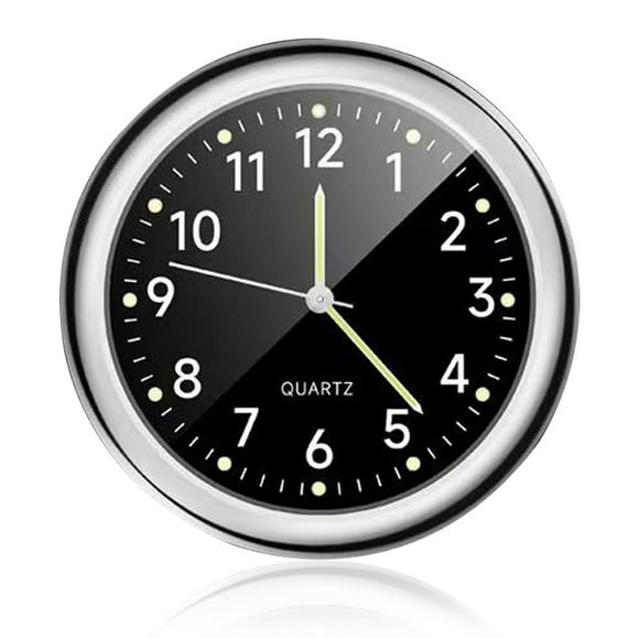 Car clock, mini car dashboard clock, mini quartz analog car dashboard clock, clock time, car vent clip clock, car interior decoration, small wall clock, home decoration