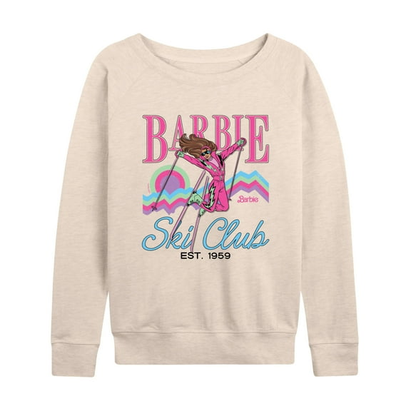 Barbie - Ski Club - Women's French Terry Long Sleeve Shirt