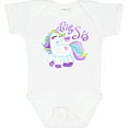 thumbnail image 3 of Inktastic Big Sis unicorn Girls Baby Bodysuit, 3 of 5