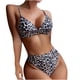 thumbnail image 1 of Traje de baño dividido con estampado de leopardo para mujer informal a la moda, Bikini Sexy con cintura plana Fridja nalpqowj51537, 1 of 8