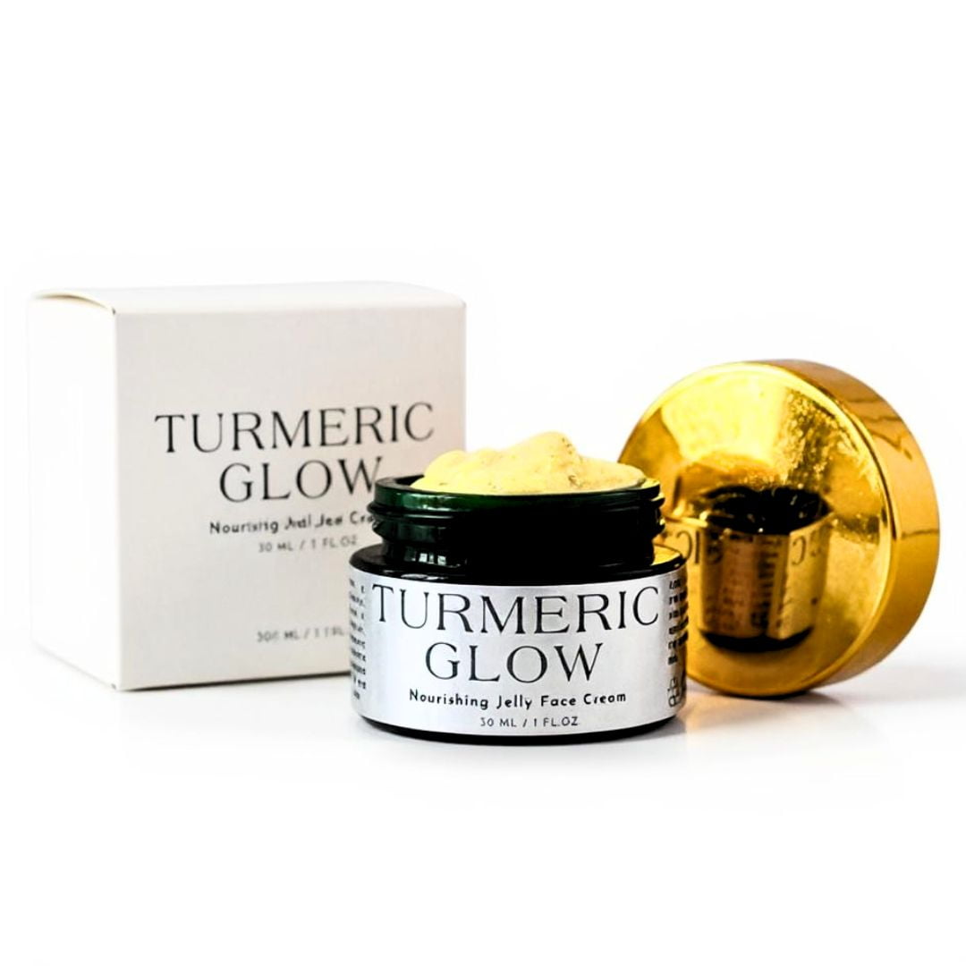 Turmeric GLOW Nourishing Jelly Face Cream - Deep Hydration & Revitalized Complexion - Face Cream