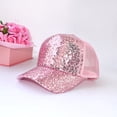 thumbnail image 4 of Gorras de Béisbol para Niños Gorra de Béisbol para Niños con Lentejuelas con Espalda de Malla Transpirable Y Correa Ajustable para Edades de 2-10 Años, 4 of 6