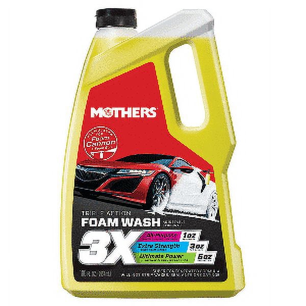 Mothers Triple Action Foam Wash 100 oz