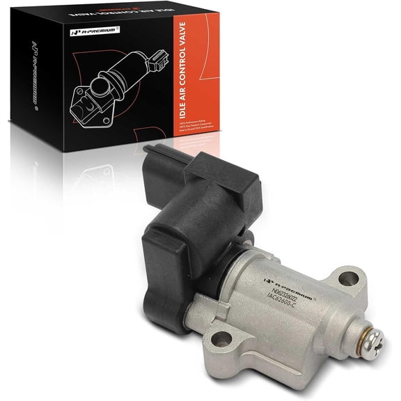 A-Premium Fuel Injection Idle Air Control Valve Compatible with Kia Soul 2010-2011 1.6L, Auxiliary Air Valve, Replace# 351502B010