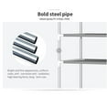 thumbnail image 4 of Simple Non-woven Cloth Fabric Dust-proof Shoe Rack Folding Assembly Non-woven Cloth Shoe Rack Metal Shoe Rack Home Shoe Organizer Cabinet, 4 of 9