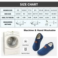 thumbnail image 7 of Barerun Women Men Slippers with Around Rubber Sole Slipper Soft Lightweight House Slipper Socks, 7 of 7