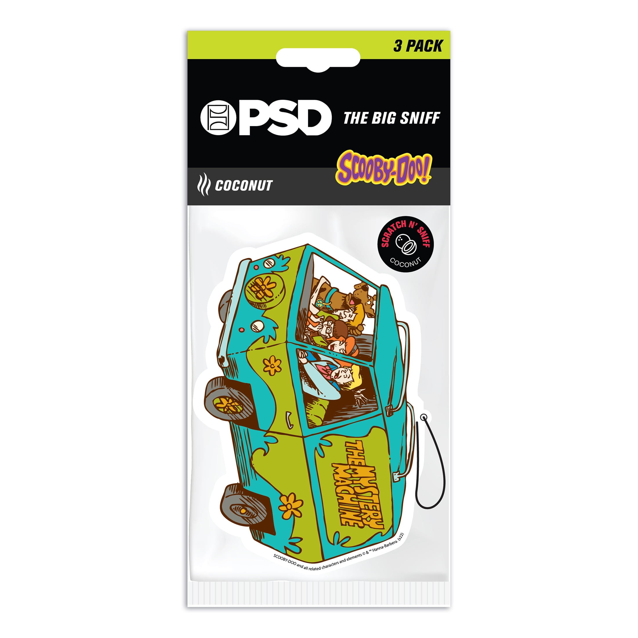 PSD Big Sniff Teenage Mutant Ninja Turtle Hanging Air Fresheners 3