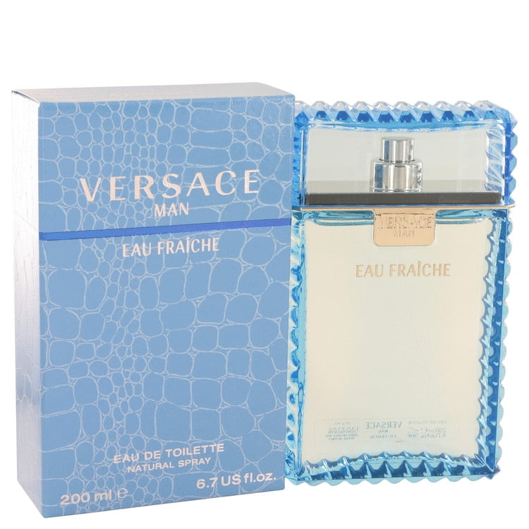 Versace Man Versace Eau Fraiche Eau De Toilette Spray (Blue) 6.7 oz For Men - Walmart.com