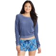 thumbnail image 2 of Sudadera Aeropostale supersuave para mujer azul extragrande, 2 of 2