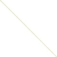 thumbnail image 3 of 14K Yellow Gold .75mm Solid Polished Cable Chain Anklet 9 Inch, 3 of 6